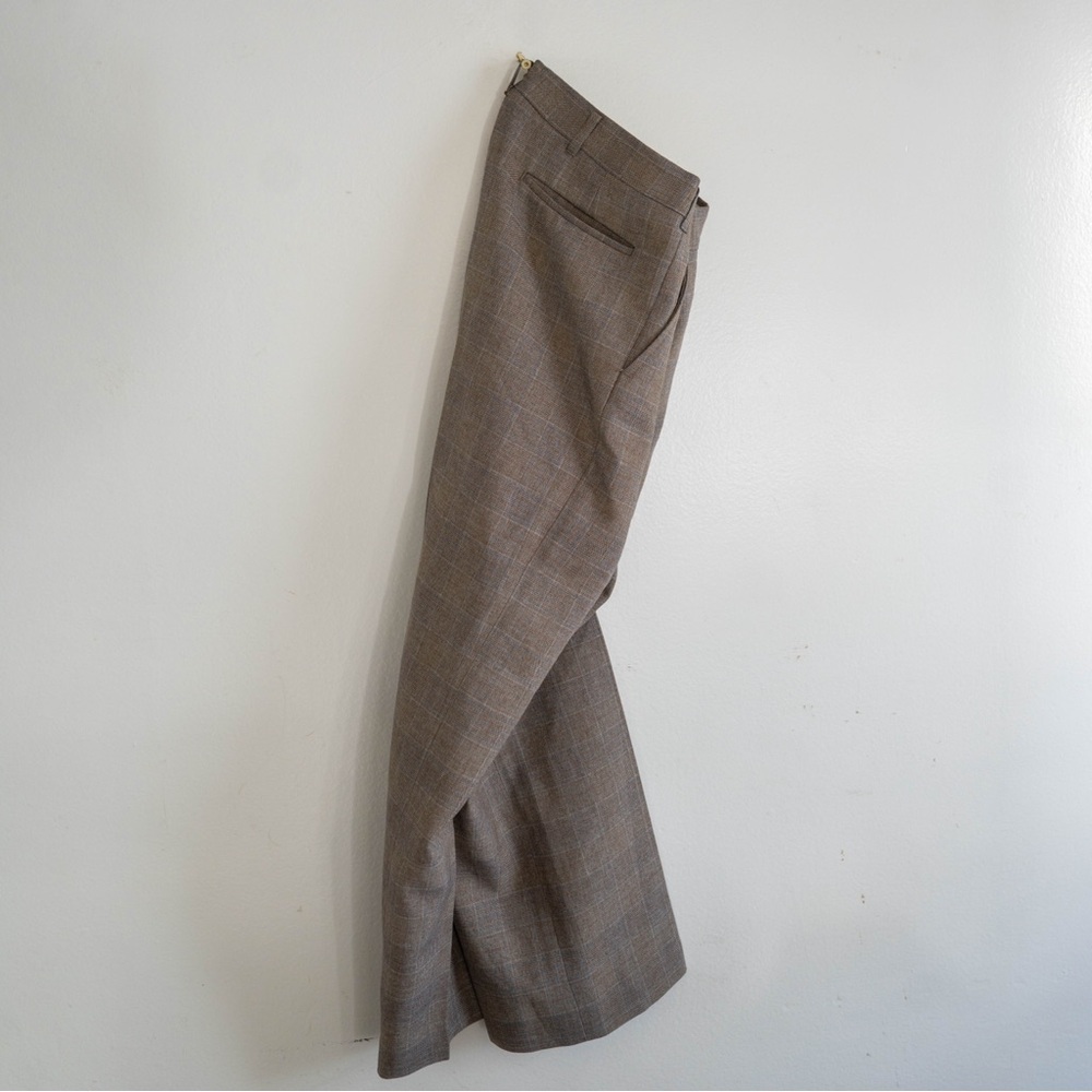 Vintage Haggar Magic Stretch Plaid Trousers – Made in USA Classic Menswear